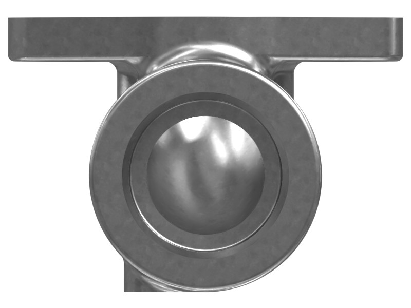 8S-9009 2-Hole Mount 90 Degree Cast Iron Elbow - image 4