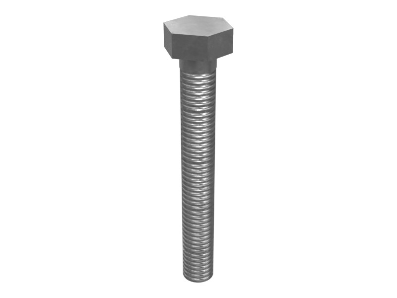 8T-0100 M8-1.25 x 60 mm Hex Head Bolt