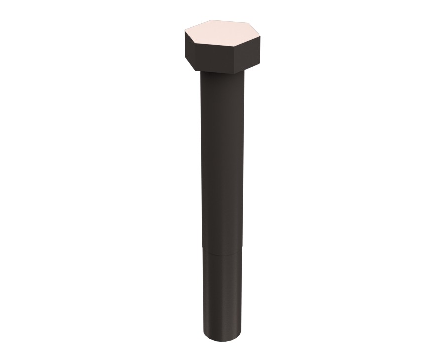8T-0656 M20-2.5 x 150 mm Hex Head Bolt
