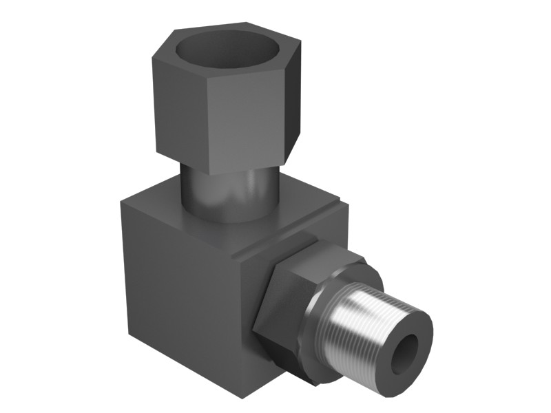 8T-0788 37.00 mm Long 90 Degree Elbow Adapter