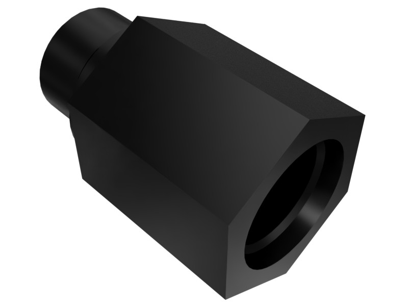 8T-1715 3/4-16 Hex Head Straight Adapter