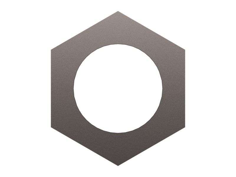 8T-3518 1/2"-13 Hex Nut - image 2