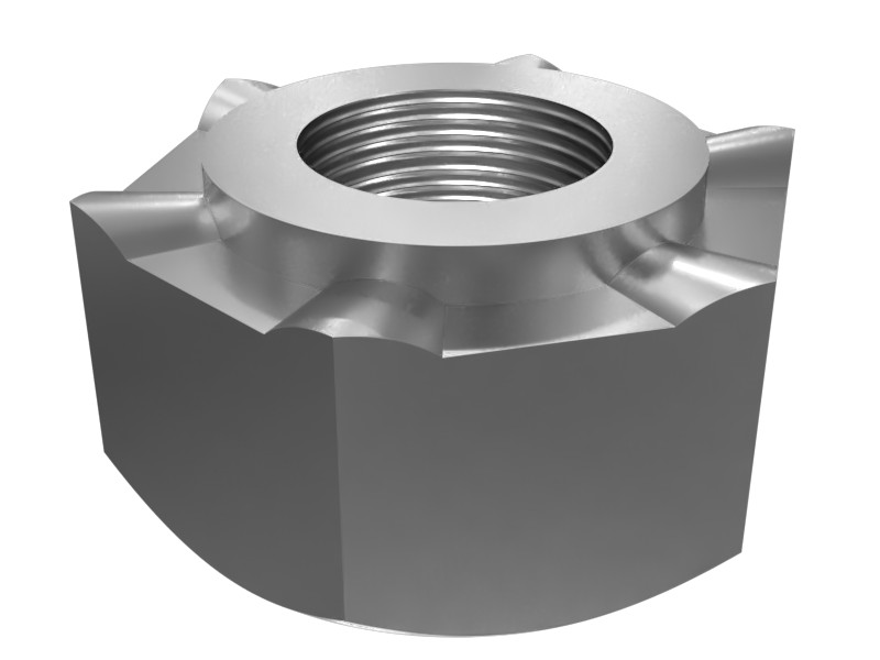 8T-3597 M12x1.75 Long Pilot Weld Nut