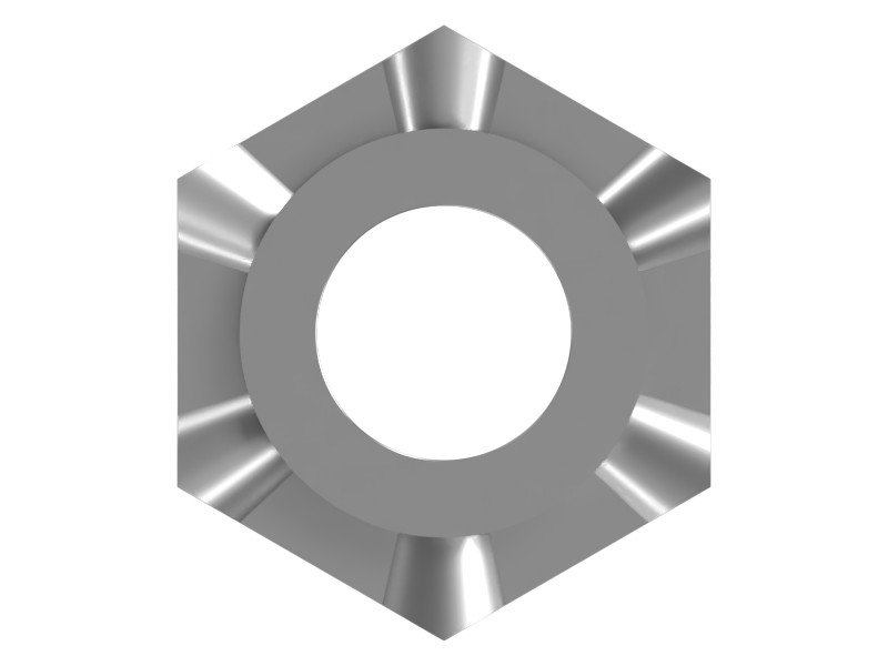 8T-3597 M12x1.75 Long Pilot Weld Nut - image 3