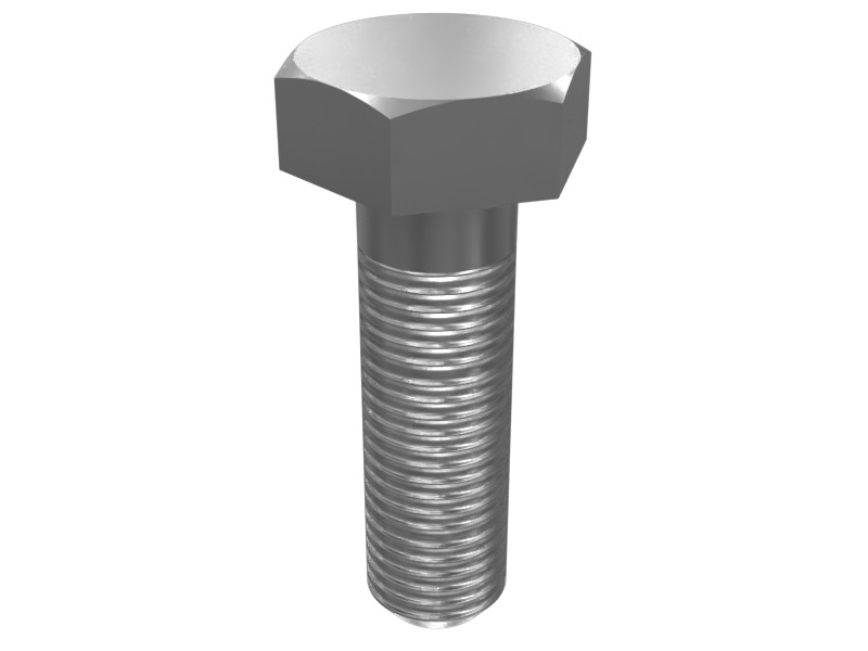 8T-4138 M6X1 Thread Hex Head Bolt