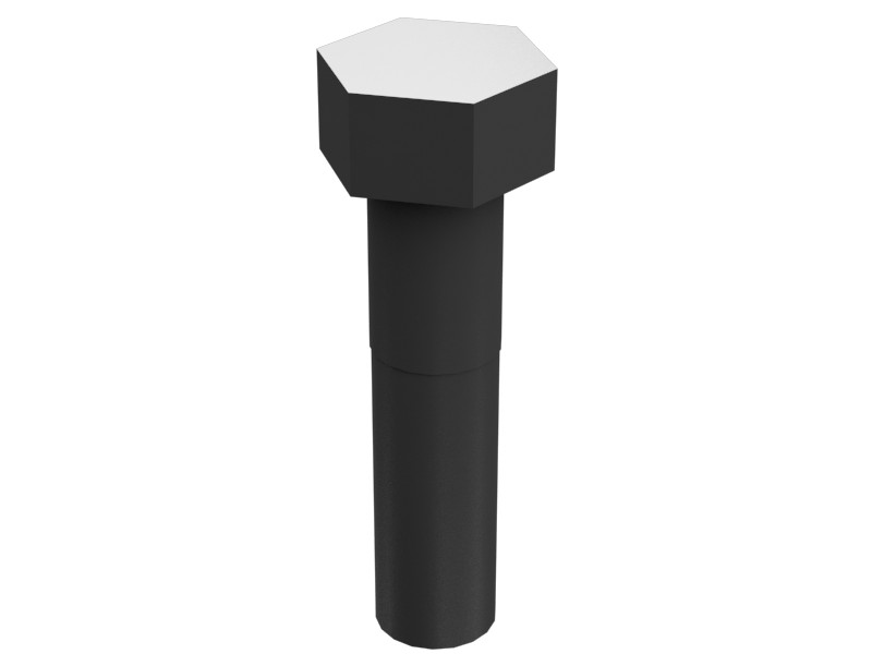 8T-4835 1/2"-13 x 2" Hex Head Bolt