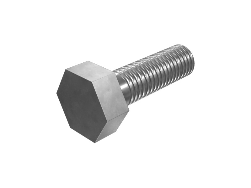 8T-4908 M8X1.25 Thread Hex Head Bolt