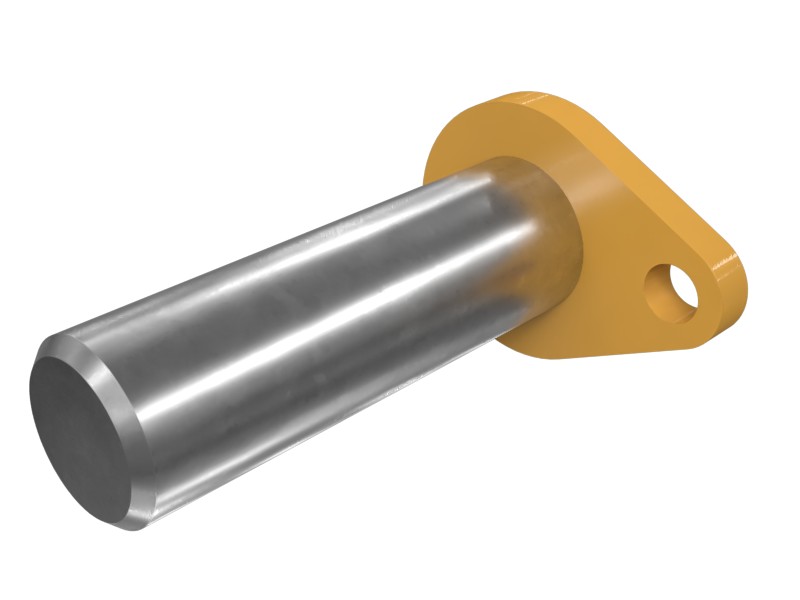 8W-8512 38 mm OD Link Pin with Plate