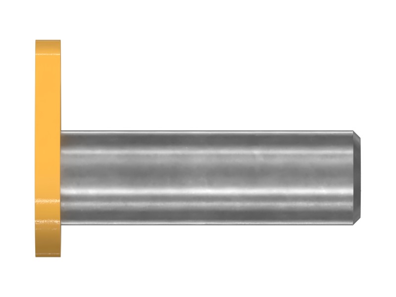 8W-8512 38 mm OD Link Pin with Plate - image 3