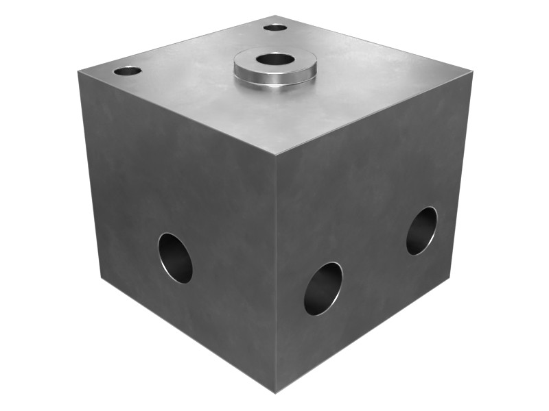 8X-5444 100.80 mm Long Threaded Fuel End Relay Valve