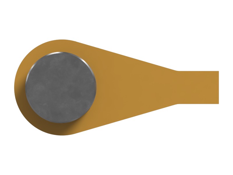 9J-6689 101.6 mm OD Link Pin (with Anchor) - image 4