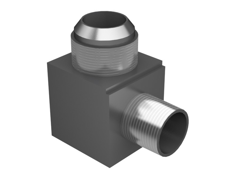 9L-4007 46.00 mm Long 90 Degree Elbow Adapter