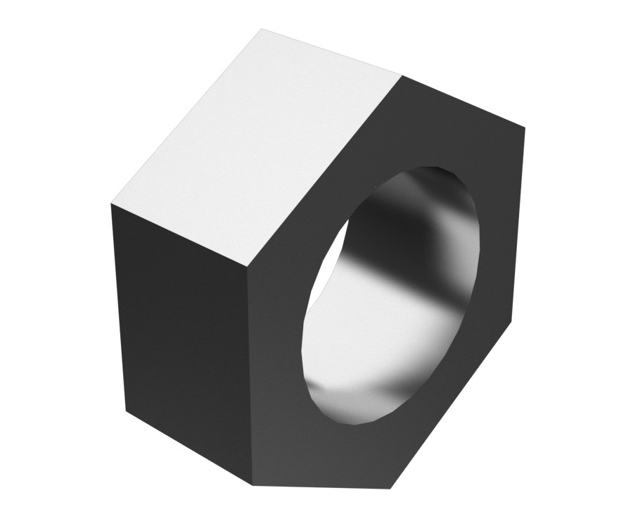 9L-7712 3/8-24 Thread Hex Lock Nut