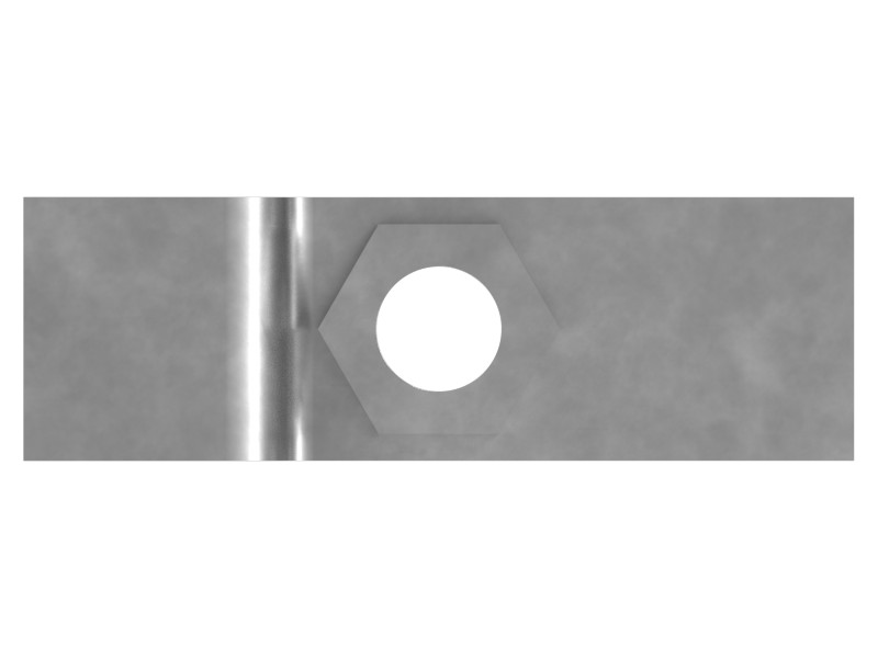 9S-8230 3/8" Weld Nut Support Plate - image 3