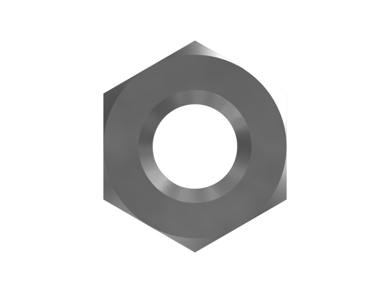 9S-8750 0.250" Hex Nut - image 3