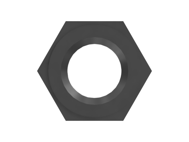 9S-8751 5/16"-24 Hex Nut - image 3