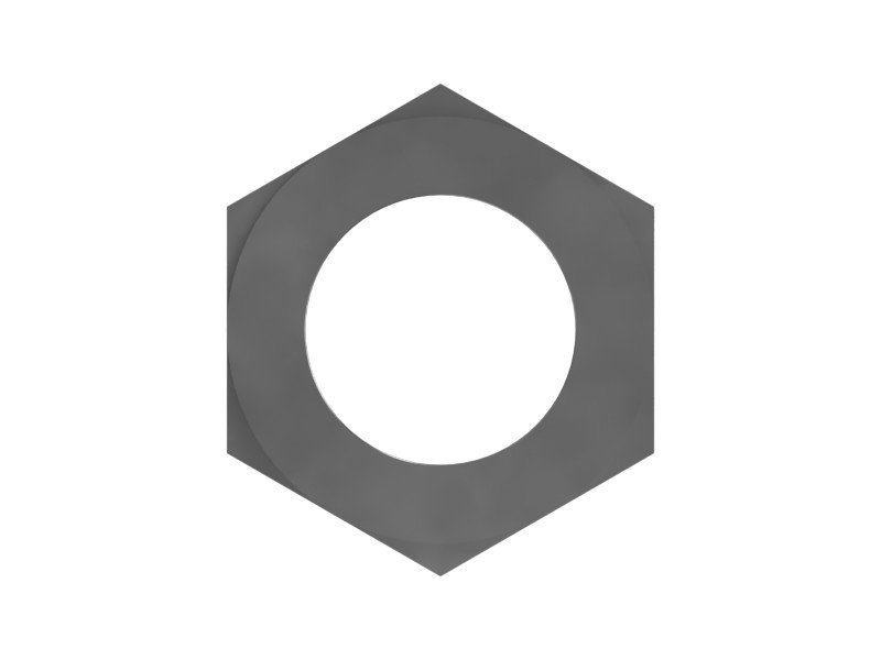 9S-8905 7/16" Hex Nut - image 3