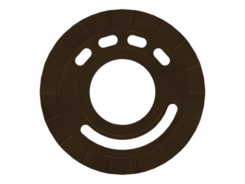 9T-1633 112.5 mm OD Piston Pump Plate - image 2