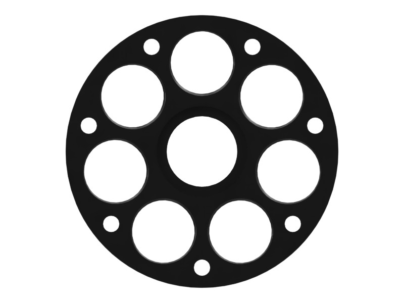 9T-1642 108 mm OD Piston Pump Plate - image 2