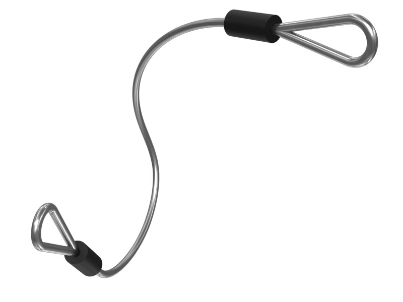 9V-1777 383 mm Long Lock Cable