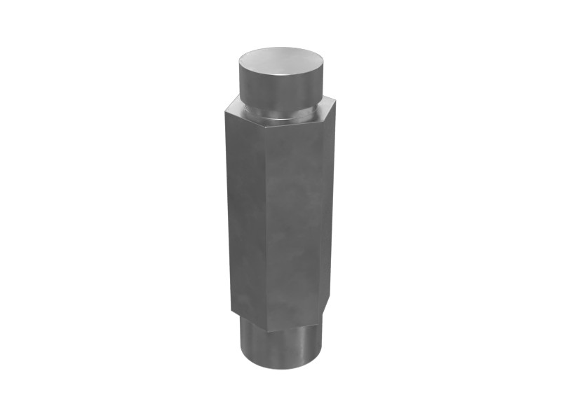 9W-1599 92.70 mm Long Straight Hydraulic Check Valve