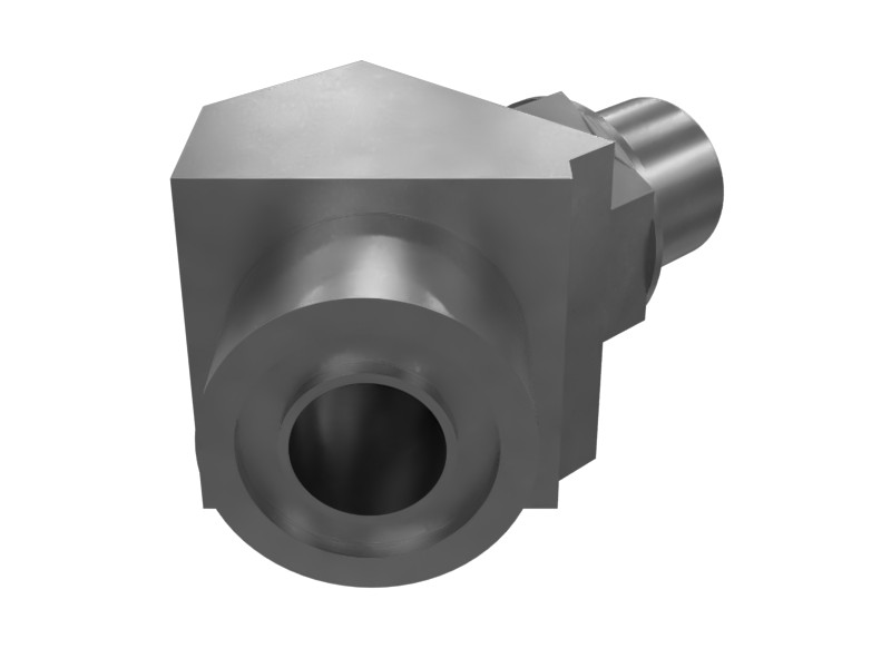 9X-2085 ORFS to STOR 45 Degree Elbow Adapter