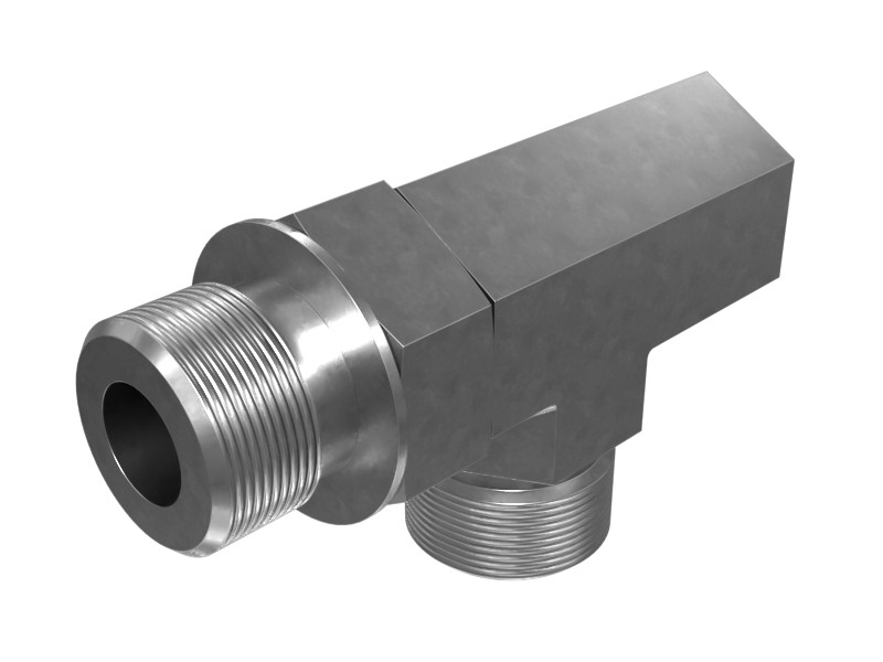 9X-2492 Brake Control Valve Tee Adapter