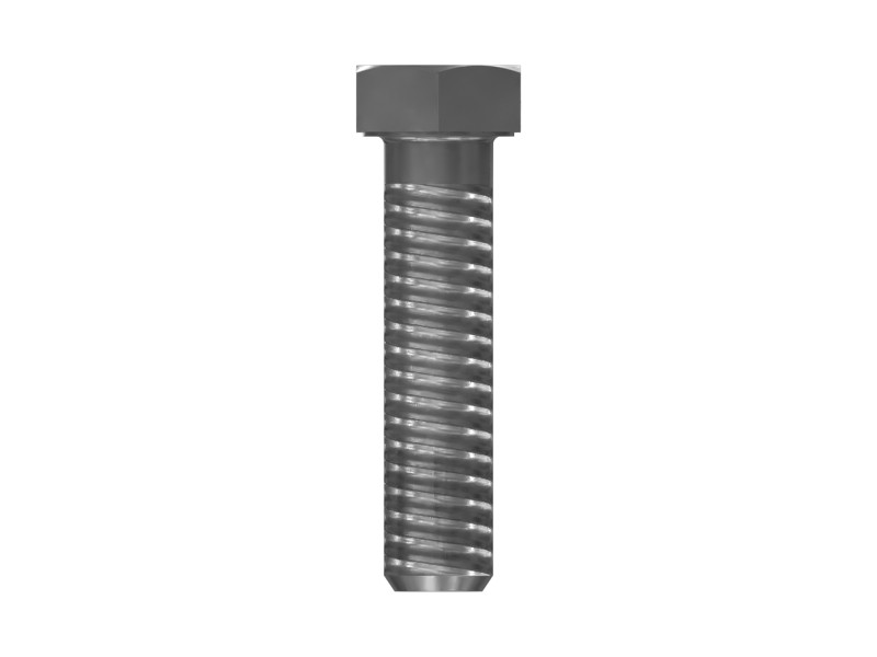 9Y-7633 M12 Flywheel Self-Locking Hex Head Bolt - image 2