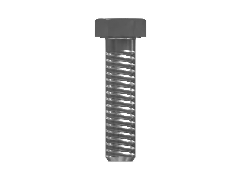 9Y-7633 M12 Flywheel Self-Locking Hex Head Bolt - image 4
